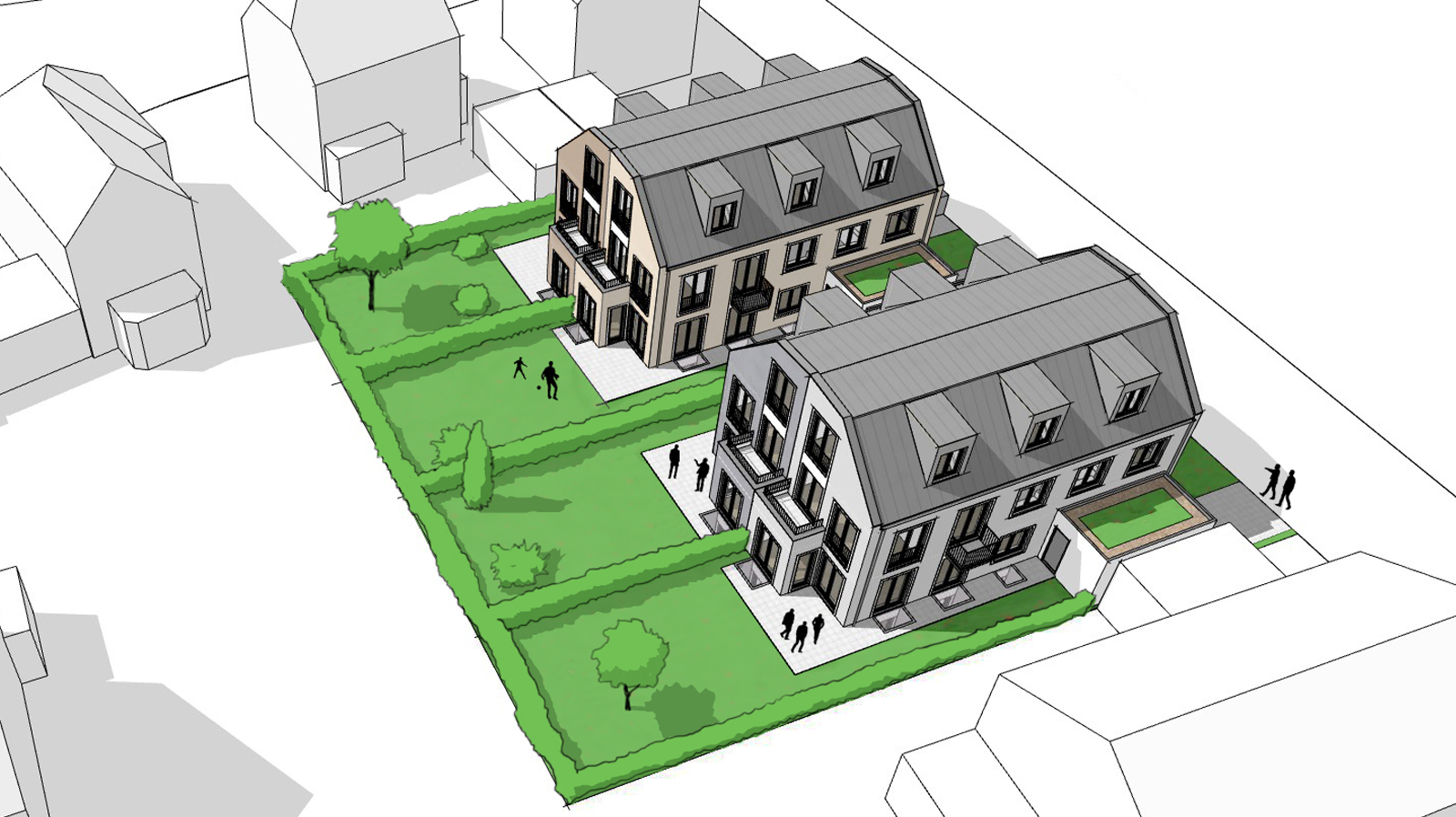 Doppelhaus M&uuml;nchen-Perlach