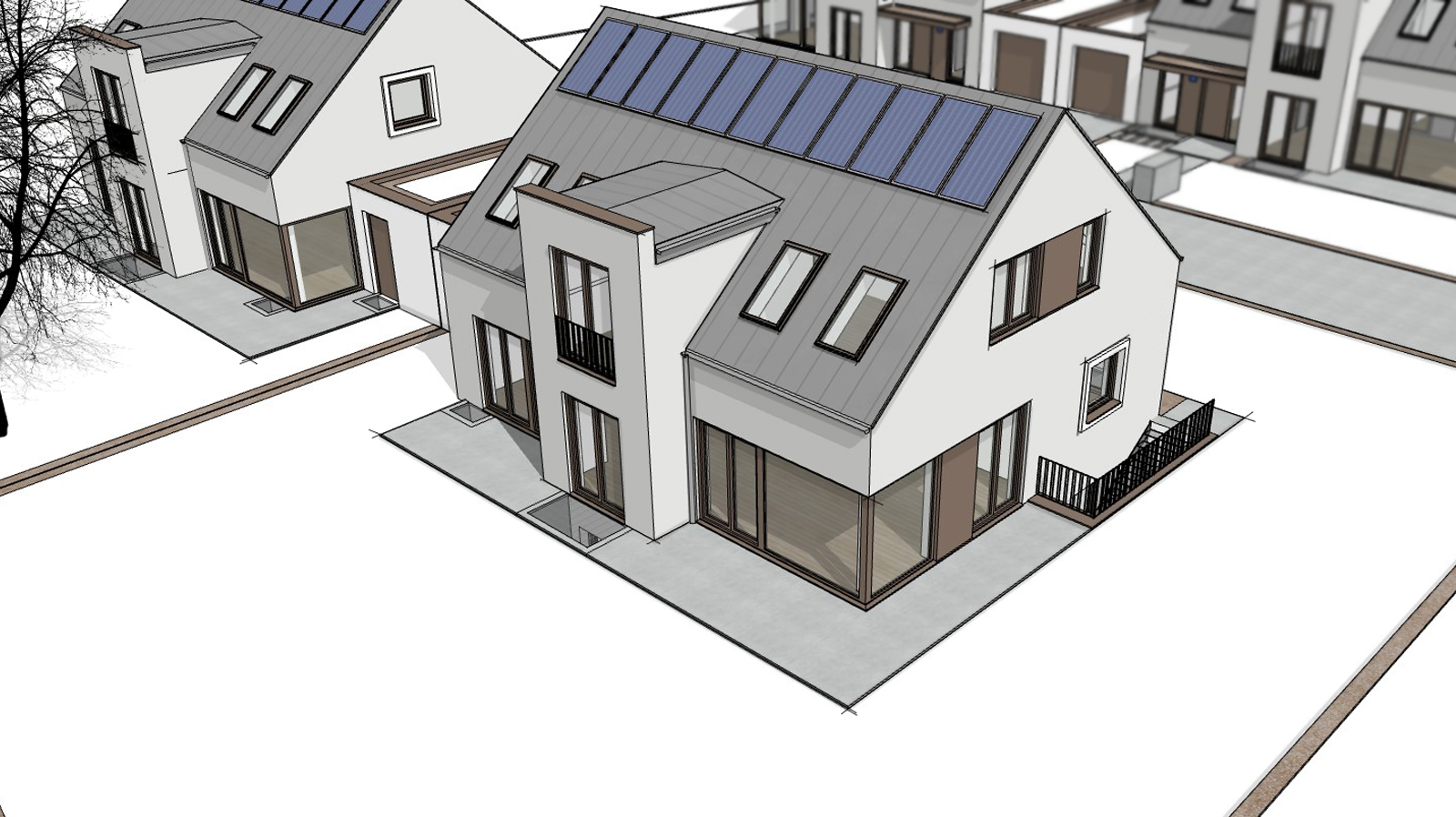 Einfamilienh&auml;user M&uuml;nchen-Langwied