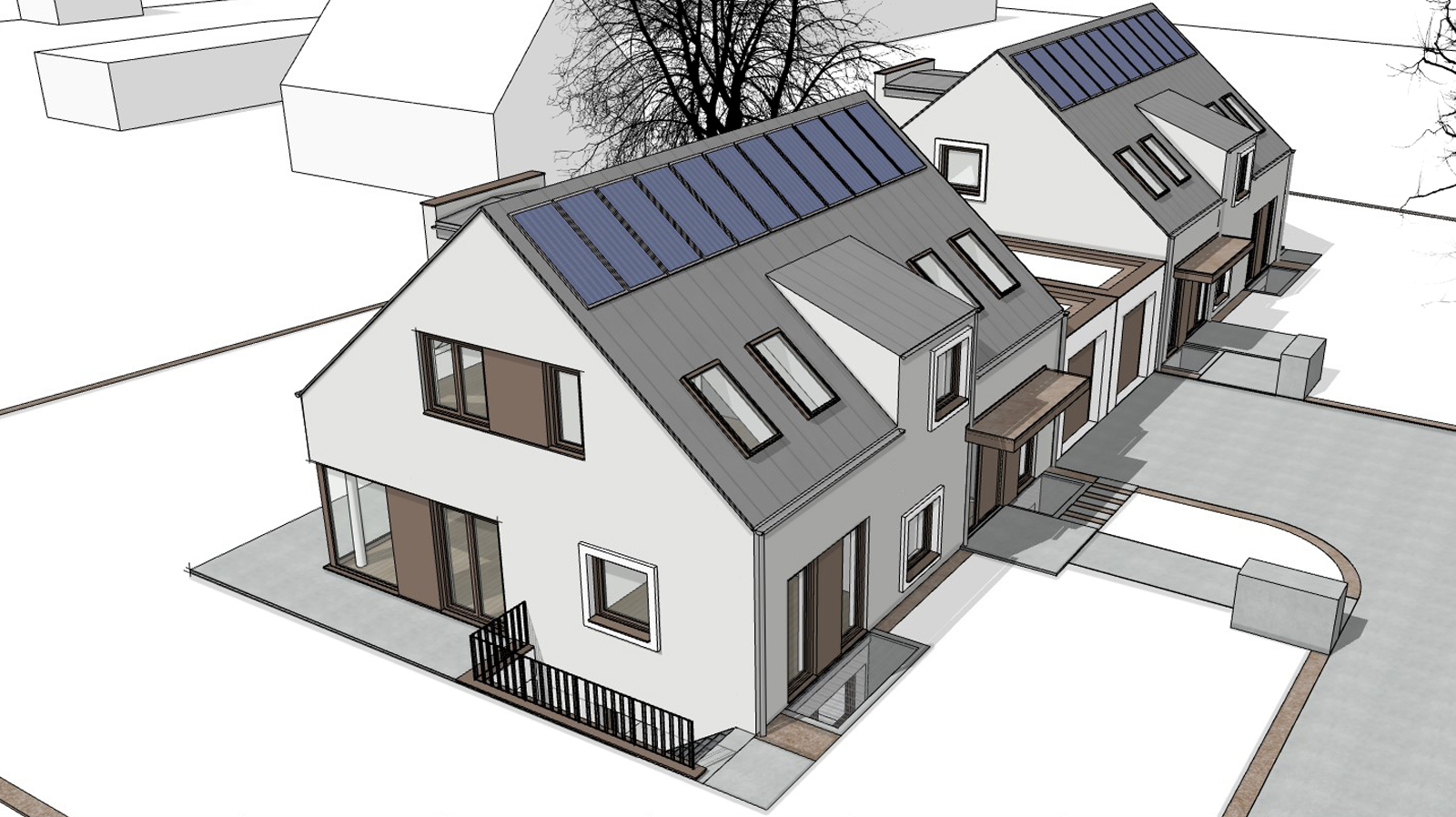 Einfamilienh&auml;user M&uuml;nchen-Langwied