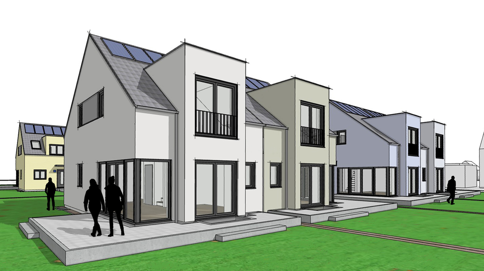 Doppelh&auml;user M&uuml;nchen-Langwied