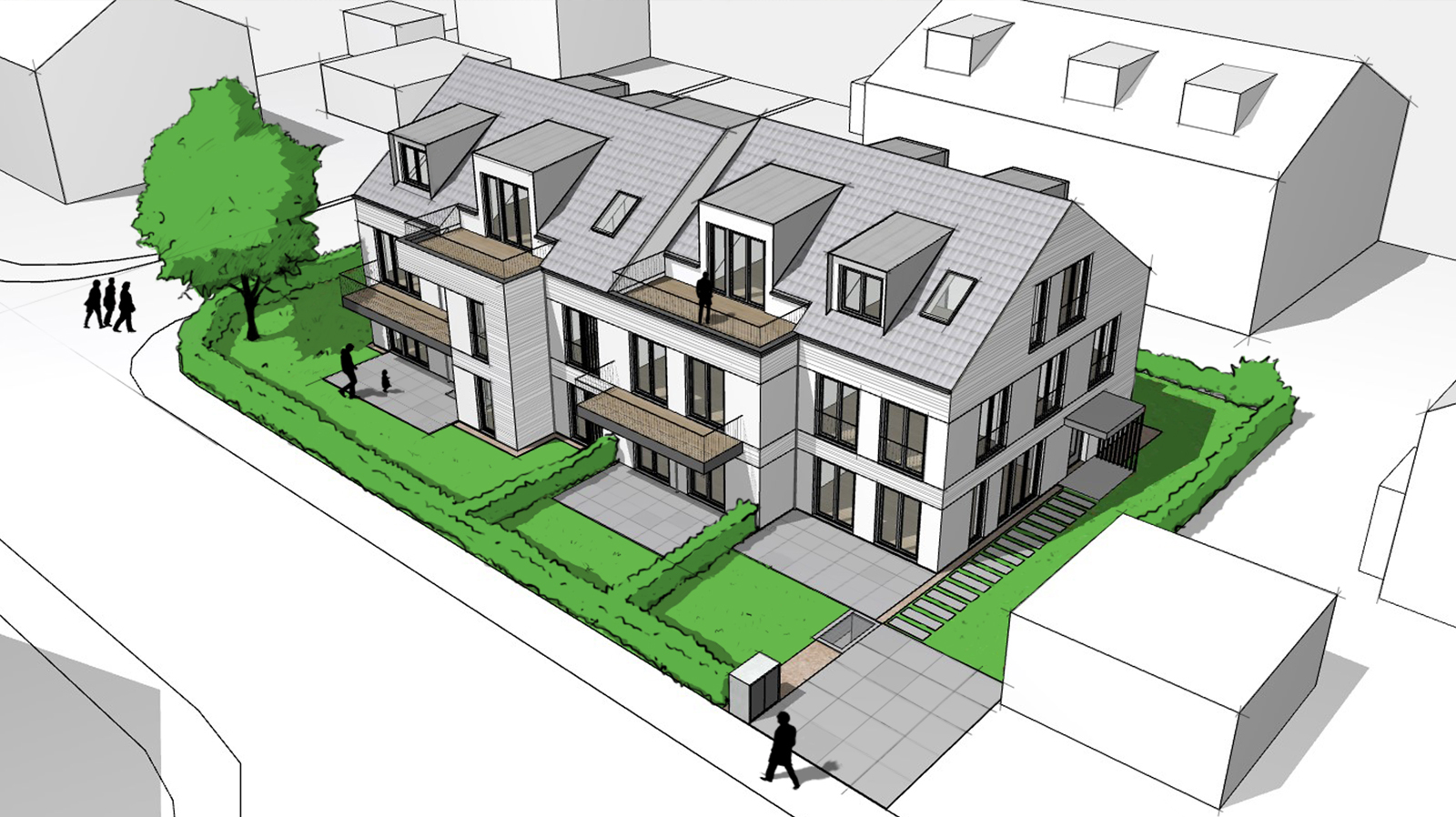 Mehrfamilienhaus Germering