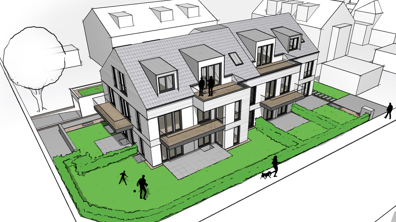 Mehrfamilienhaus Germering