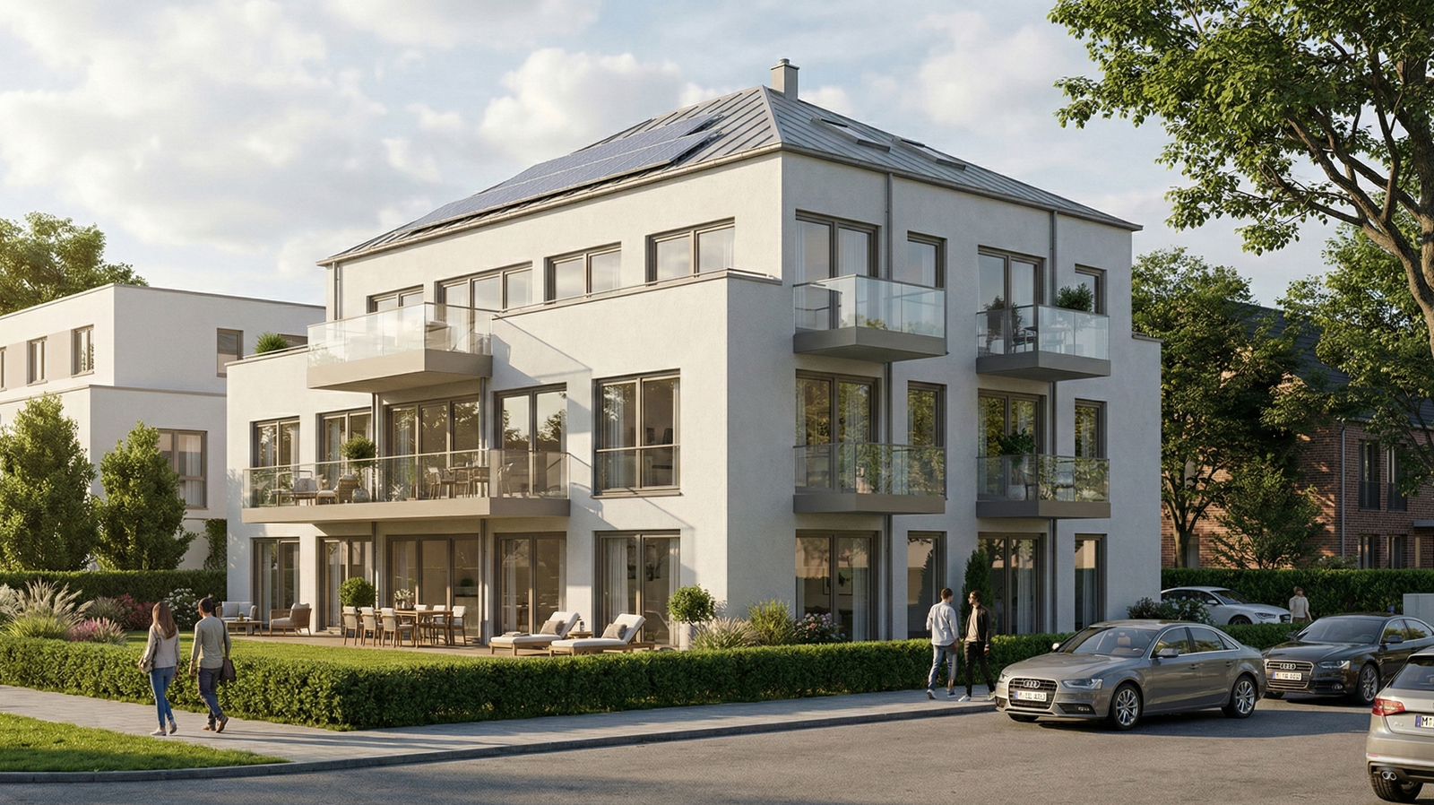 Mehrfamilienhaus M&uuml;nchen-Nymphenburg