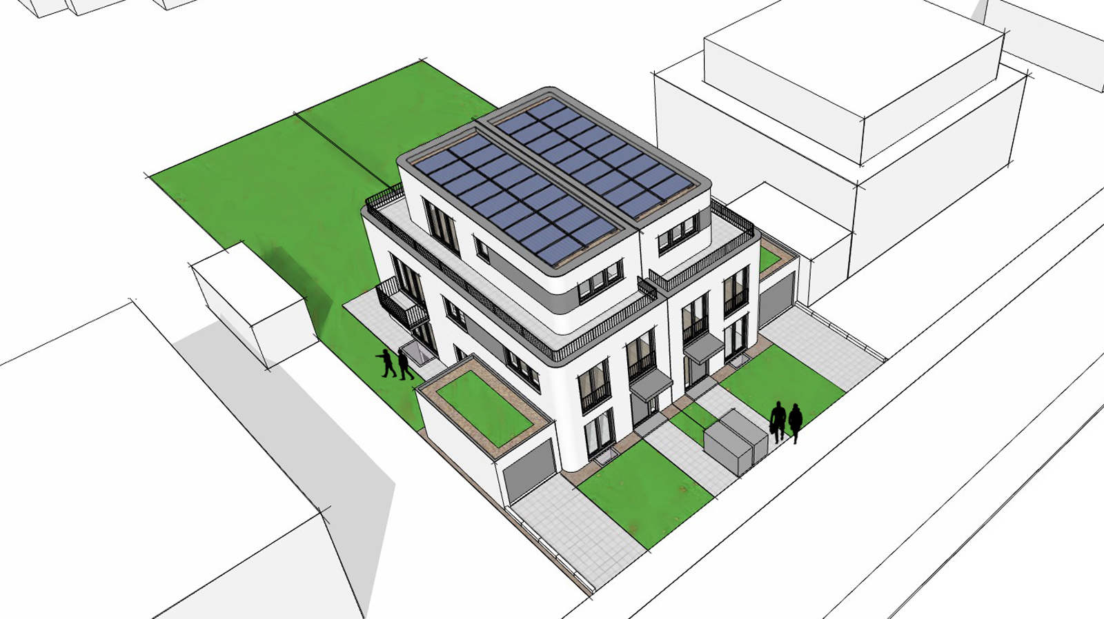 Doppelhaus M&uuml;nchen-Forstenried
