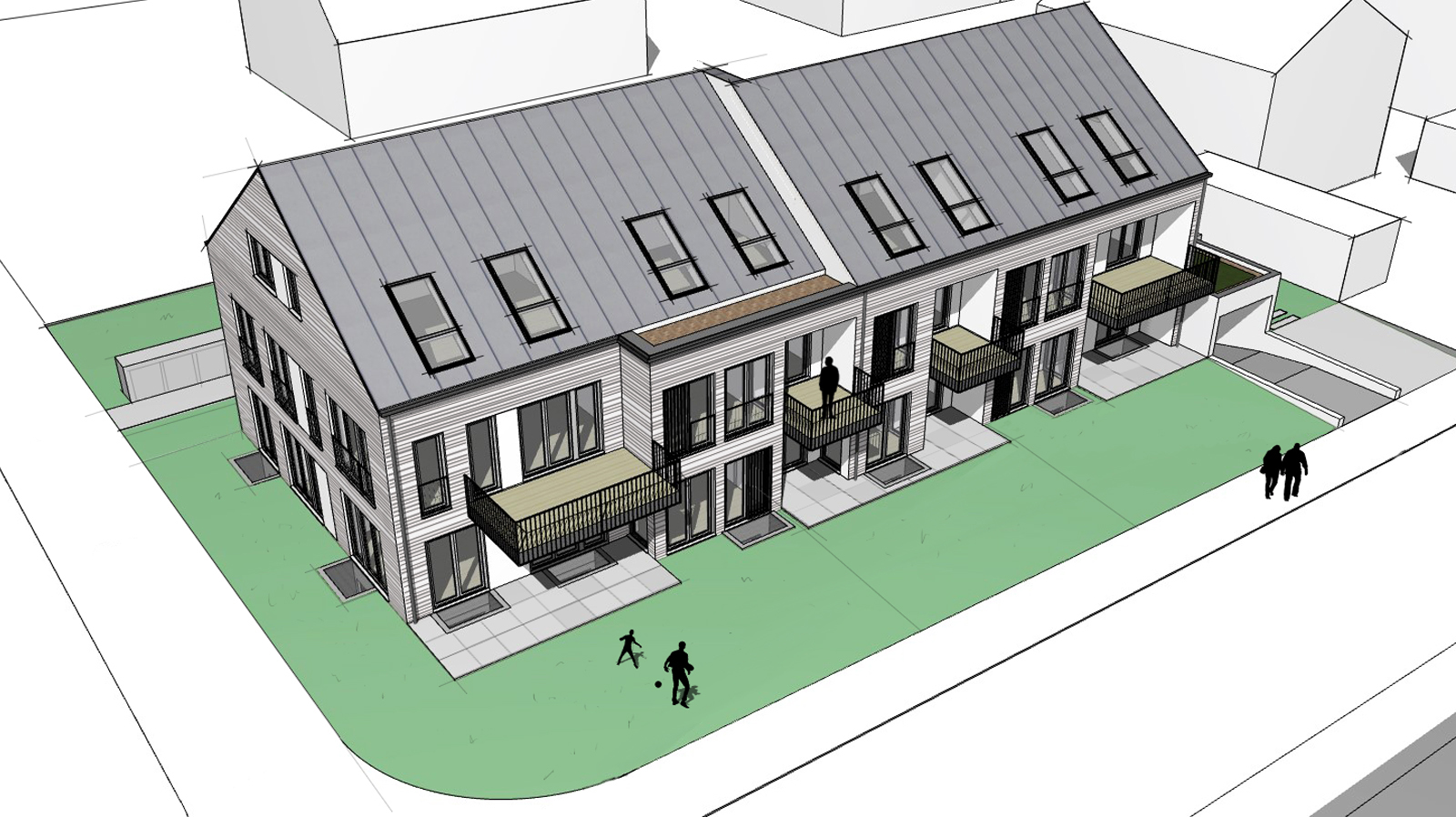 Mehrfamilienhaus M&uuml;nchen-Pasing