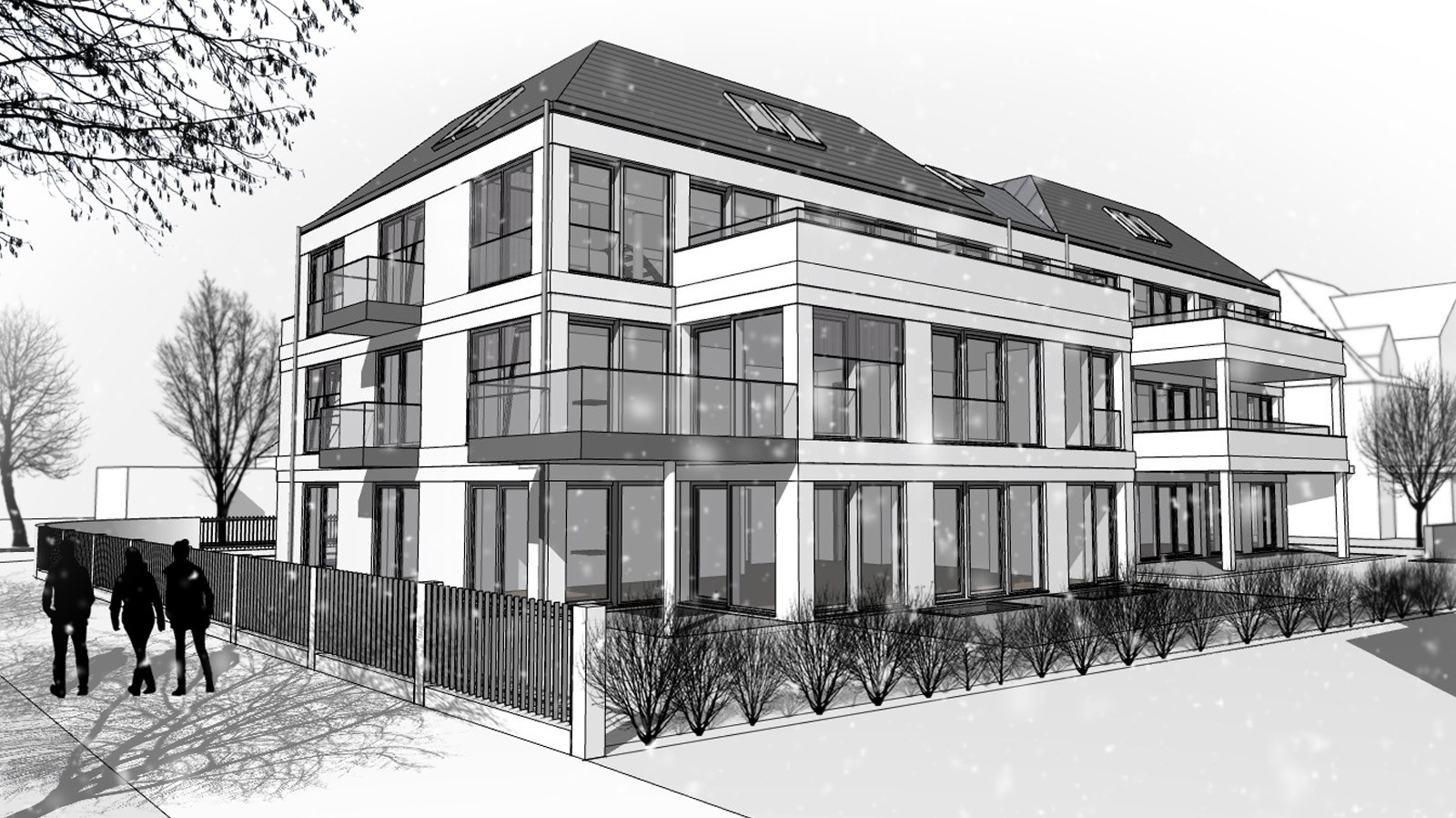 Mehrfamilienhaus M&uuml;nchen-Nymphenburg