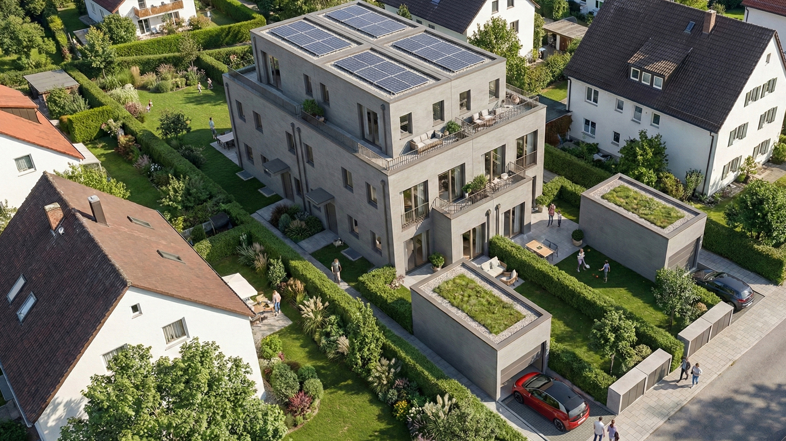 Quattro-Haus M&uuml;nchen-Aubing