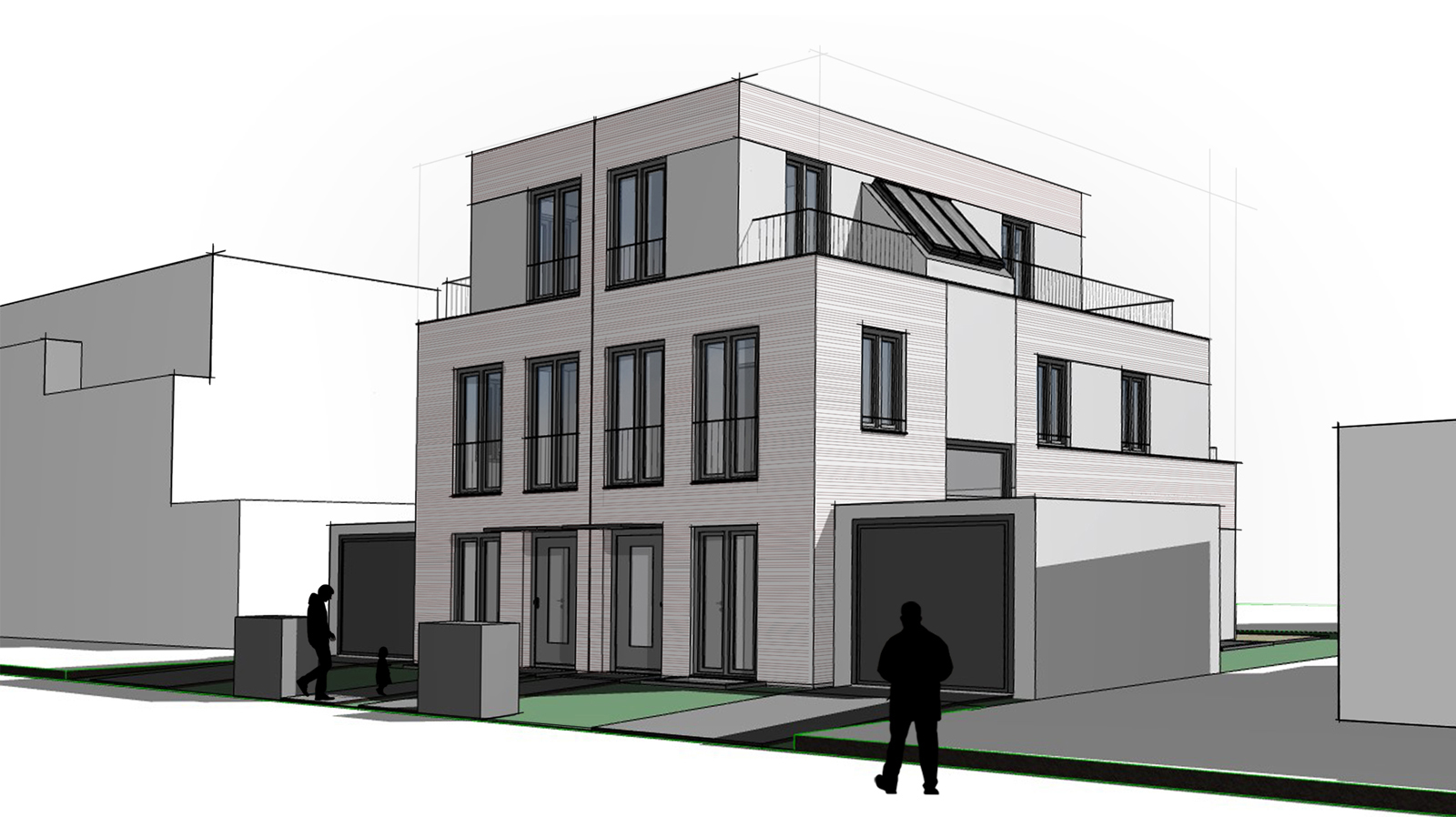 Doppelhaus M&uuml;nchen-Trudering